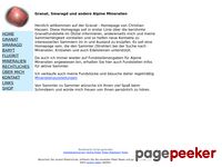 Granat, Smaragd und andere Alpine Mineralien